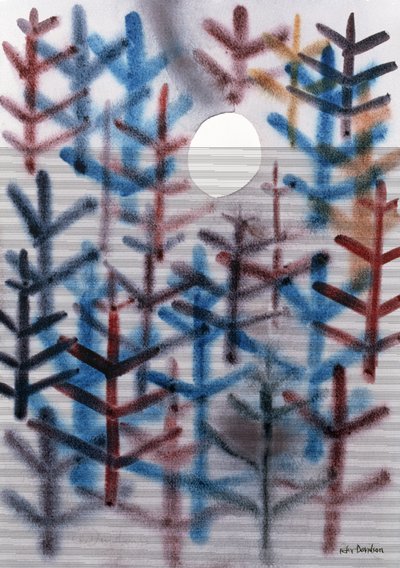 Mondlandschaft, 1988 von Peter Davidson